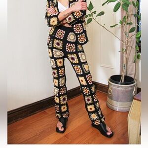 Gorgeous cotton Flook Crochet Patterned Pants